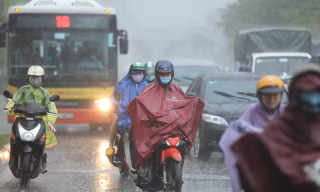 Miền Bắc sắp mưa lớn dài ngày