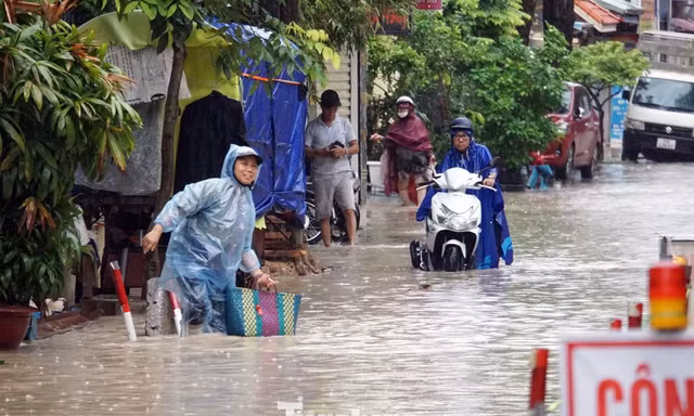 Mưa lớn như trút, nhiều tỉnh miền Bắc thiệt hại nặng