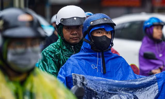 Miền Bắc đón nhiều ngày mưa lớn