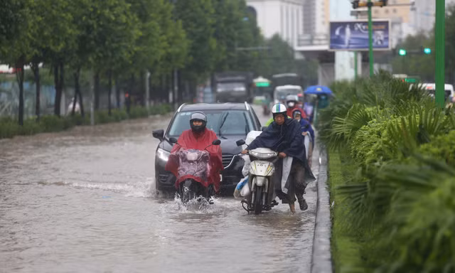 Miền Bắc mưa lớn trong nhiều ngày tới, cảnh báo ngập úng