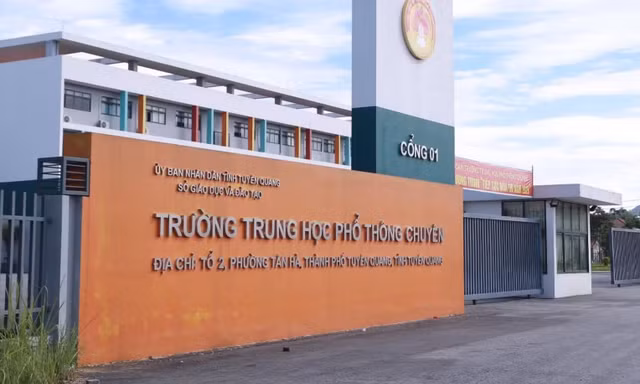 328 thí sinh tại điểm thi Trường THPT chuyên Tuyên Quang được xét tuyển đại học