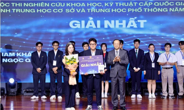 Xác minh đề tài đoạt giải Nhất khoa học kỹ thuật quốc gia nghi 'đạo văn'