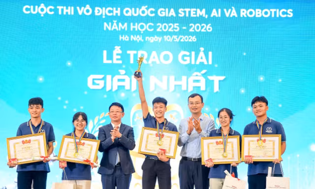 Lộ diện những nhà vô địch Quốc gia STEM, AI và Robotics