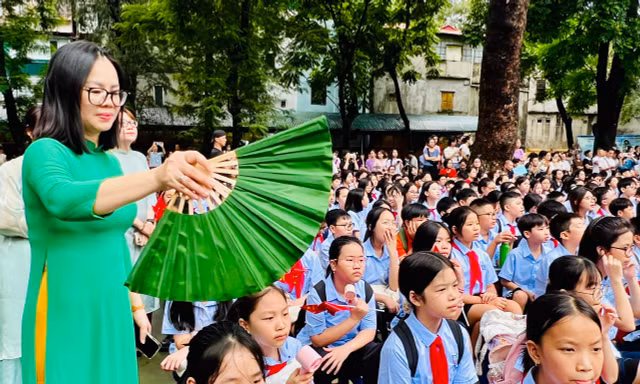 Sở GD&ĐT Hà Nội yêu cầu chống nóng cho học sinh