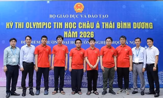 Học sinh Việt Nam thắng lớn tại Olympic Tin học Châu Á Thái Bình Dương