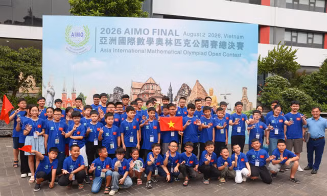 Học sinh Việt Nam thắng lớn tại AIMO quốc tế 2026