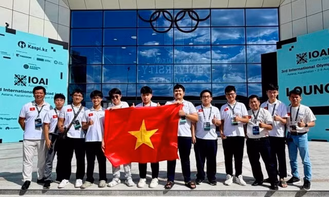 Học sinh Việt Nam giành 7 huy chương Olympic Trí tuệ nhân tạo