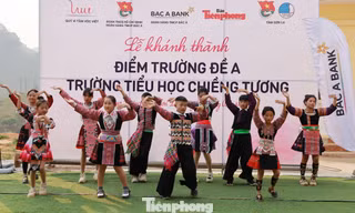 Khánh thành điểm trường do Đoàn thanh niên BAC A BANK tài trợ tại Sơn La