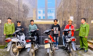 Bắt gọn nhóm trộm xe máy liên tỉnh