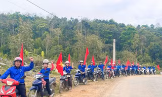 Tuổi trẻ Sơn La băng dốc, gõ cửa từng nhà lan tỏa ngày hội bầu cử