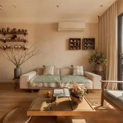 Ấn tượng với căn hộ phong cách Wabi Sabi 