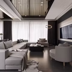 Ngôi nhà theo phong cách hiện đại với tông màu đen sang trọng