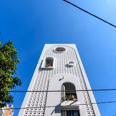 Ngôi nhà nhiều khoảng trống xử lý yếu điểm của diện tích nhỏ 