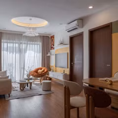Căn hộ với thiết kế tối giản, tông màu 'nhẹ nhàng' 