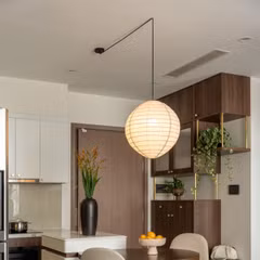 Sự hoài cổ phảng phất trong không gian căn hộ nhỏ với phong cách Mid Century