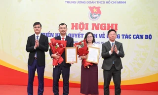 Trao quyết định bổ nhiệm hai Phó Tổng Biên tập Báo Tiền Phong
