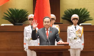 [Infographics] Chân dung Chủ tịch Quốc hội khóa XVI Trần Thanh Mẫn