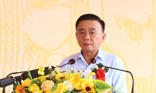 Thường trực Ban Bí thư dự Ngày hội Đại đoàn kết toàn dân tộc tại Lào Cai