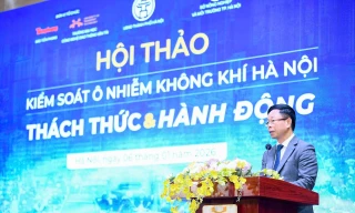 Đang diễn ra hội thảo, bàn giải pháp xử lý ô nhiễm không khí Hà Nội 