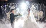 Lễ cưới được tổ chức theo phong cách "vườn địa đàng" của Hoa hậu Đỗ Thị Hà