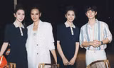 Hoa hậu Tiểu Vy gặp gỡ Miss Universe 2018 Catriona Gray và tài tử Jung Hae In