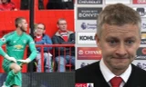 Gunnar Solskjaer bảo vệ De Gea.