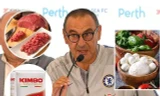 HLV Maurizio Sarri đã yêu cầu được cung cấp nhiều loại thức ăn được lấy từ Italia.