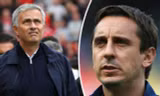 Gary Neville chỉ trích HLV Jose Mourinho về việc sử dụng chiến thuật làm mất bản sắc của M.U.
