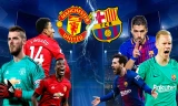 Thống kê cho thấy Barca kém hơn M.U về lịch sử đối đầu gần đây.