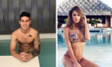 Ngôi sao James Rodriguez vướng lưới tình siêu mẫu bốc lửa