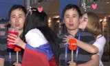 Nam phóng viên bị ‘cưỡng hôn’ khi tác nghiệp World Cup
