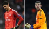 Thibaut Courtois có khả năng bị Real biến thành "vật tế thần" để chiêu mộ De Gea,