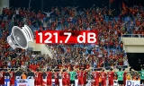 CĐV Việt Nam phát ra cường độ âm thanh lớn nhất tại AFF Cup 2018.