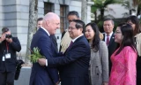 Lễ đón Thủ tướng Phạm Minh Chính thăm chính thức New Zealand