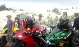 Nhóm thanh niên tổ chức đua môtô trái phép ở Bình Thuận