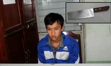 Với dáng người nhỏ thó, không ai ngờ Thái là kẻ chém chết một người và làm bị thương nhiều người và một trong hai con dao mà Thái dùng để gây án