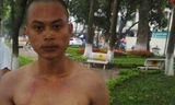 Nam thanh niên "ngáo đá " Nguyễn Thế Công bị bắt giữ đưa về CAP Hàng Trống