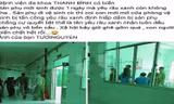 Thông tin về sản phụ được chia sẻ trên mạng xã hội. Ảnh: chụp lại màn hình