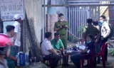 Công an phong toả hiện trường vụ án để điều tra