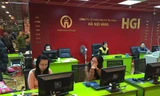 Hình ảnh bên trong sàn vàng ảo của công ty HGI. Ảnh do công an cung cấp