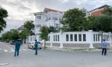 Căn nhà ông Trường bị phong tỏa chiều 1/11