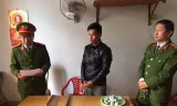 Đối tượng Toàn tại cơ quan công an