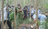 Thi thể phụ nữ mặt biến dạng nằm ở bìa rừng
