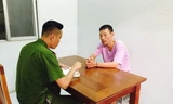 Cơ quan CSĐT Công an quận Hoàng Mai hỏi cung đối tượng Trường