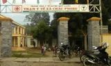 Trạm y tế xã Châu Phong nơi người dân đưa nạn nhân đến cấp cứu