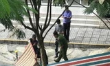 Một nghi can nhảy lầu ở trụ sở công an tử vong