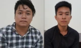 2 nghi can Lê Hoàng Nhân và Huỳnh Hoàng Lộc tại cơ quan công an