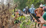 Tập bơi ở hầm khai thác đất 2 học sinh đuối nước thương tâm