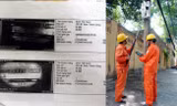 Sự thật việc EVN Hà Nội đọc chỉ số công tơ bằng 'gậy tự sướng'