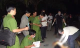 Cơ quan Công an tiến hành khám nghiệm hiện trường